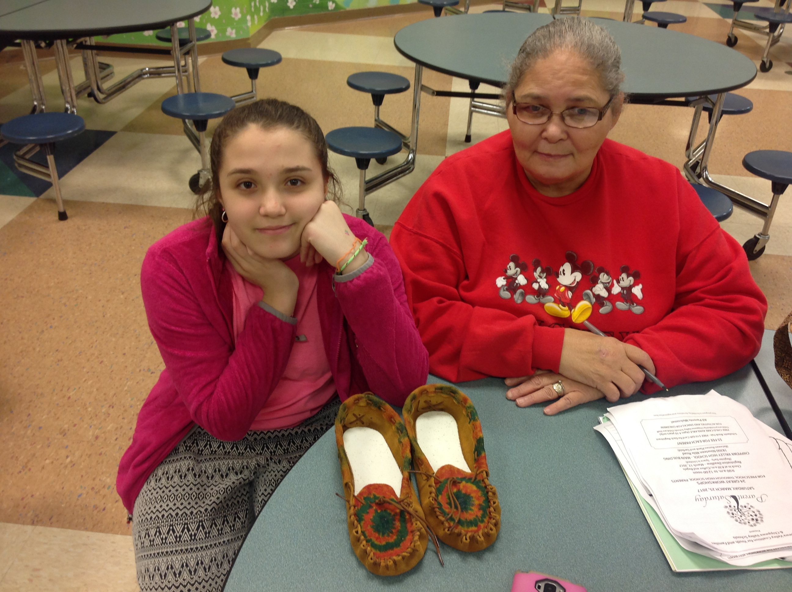Decorated Moccasins