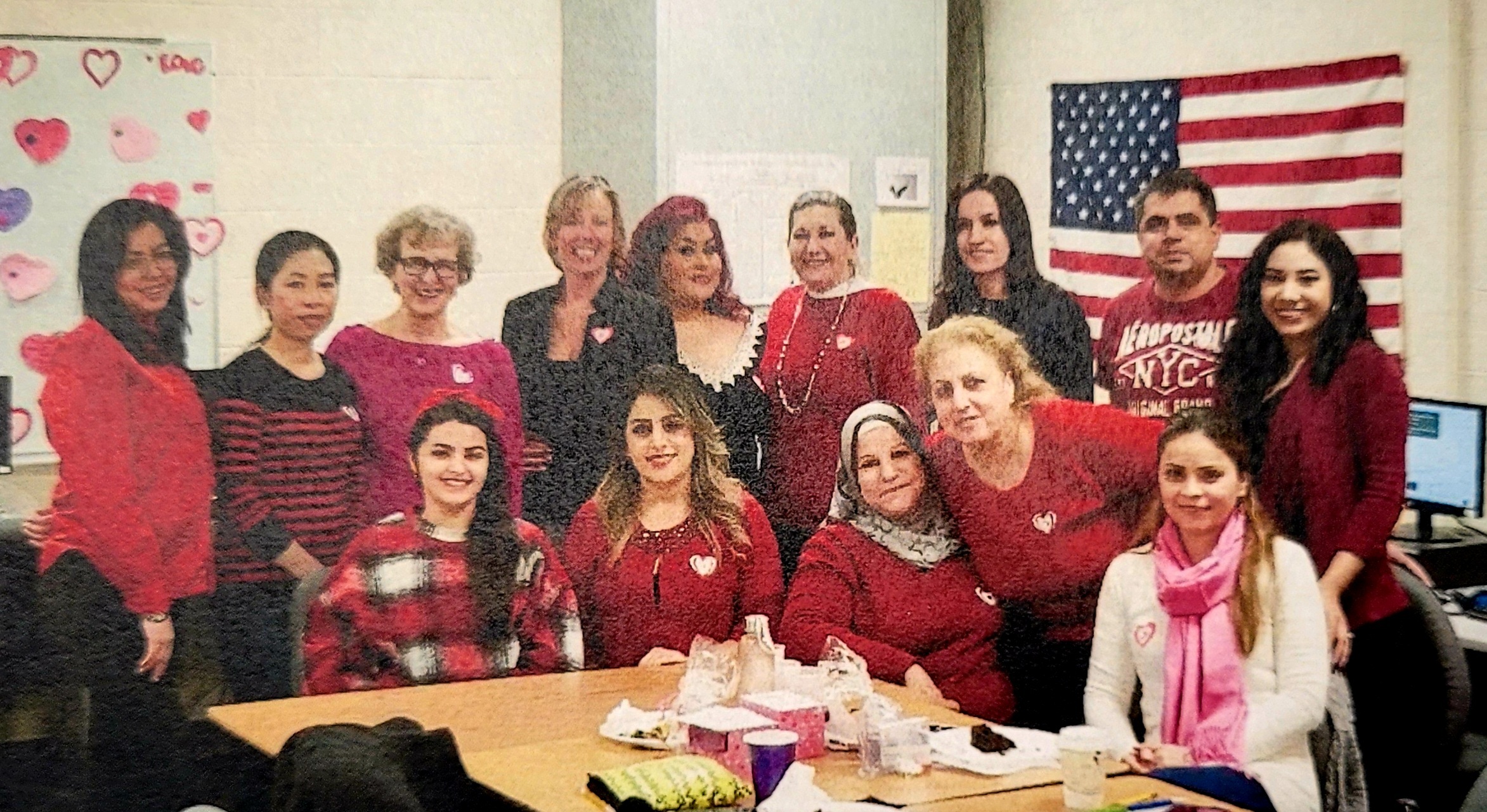 FREE English as a Second Language (ESL) Class. Come Tuesday evenings from 5:30pm to 8:00pm in Room 9.