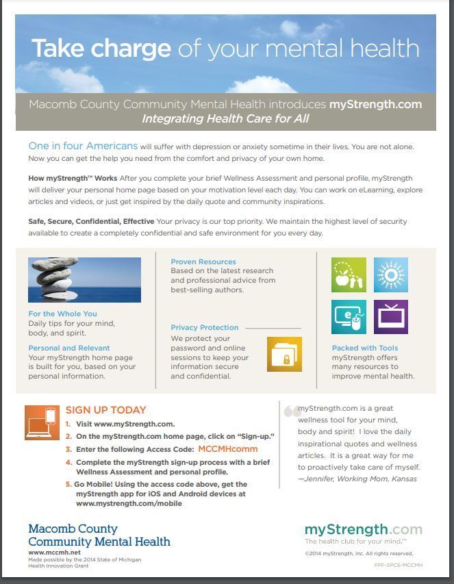 MyStrength Mental Health Support