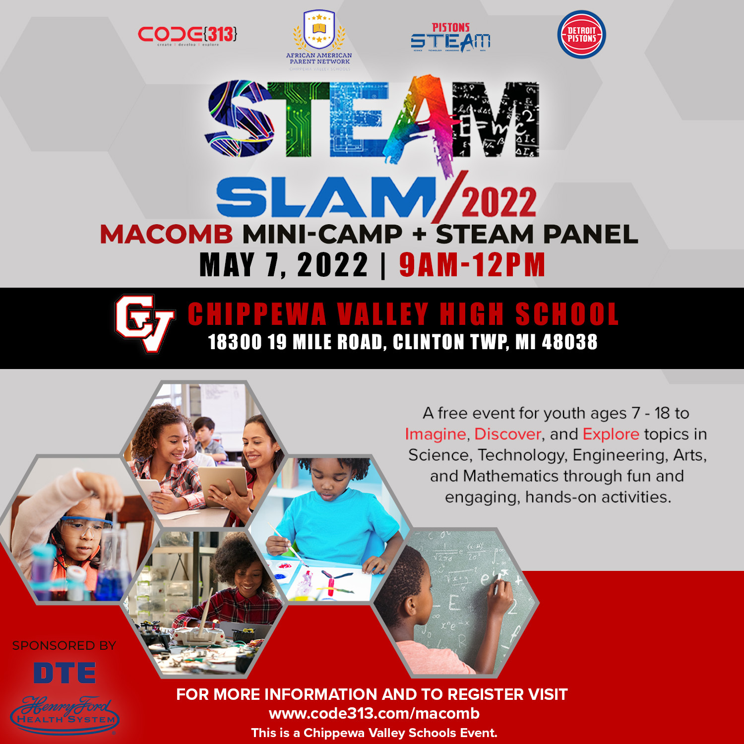 Steamslam May 7 2022 9 - 12 CVHS