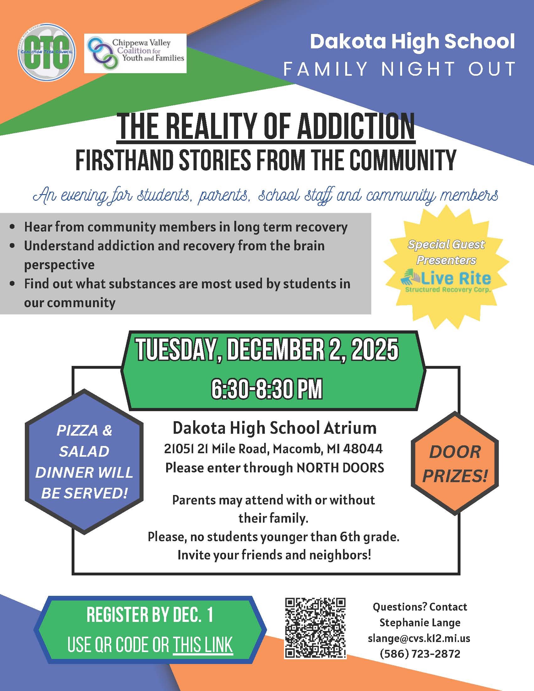 FNO Reality of Addiction flyer 12-2-25