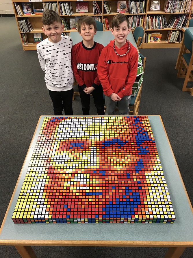 Rubik's Cube Abraham Lincoln