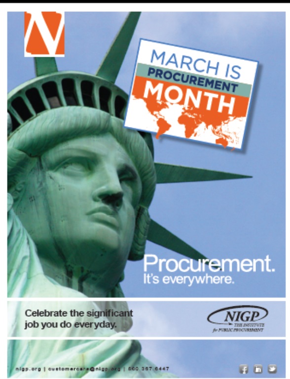 March is Procurement Month